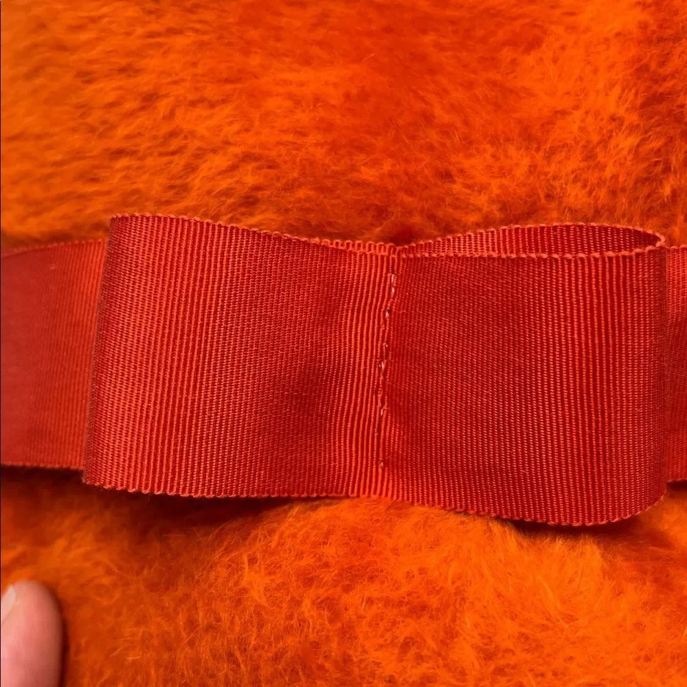 Vintage Orange Western Germany Empress Hat